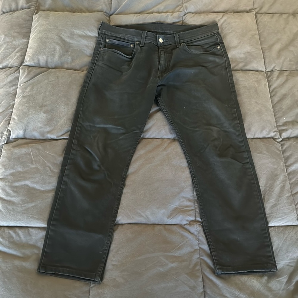 Levi’s 512 Slim Taper Fit Men's Jeans - Color: Black; Native Cali - 34x26